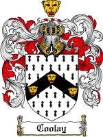 Curier coat of arms family crest download