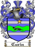 Curin coat of arms family crest download