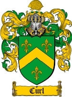 Curl coat of arms family crest download