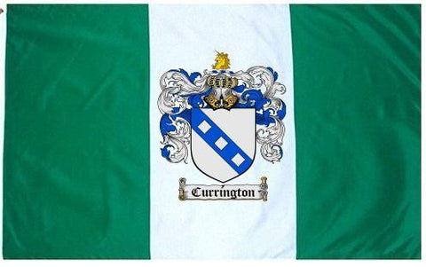Currington family crest coat of arms flag