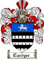 Curryer coat of arms family crest download