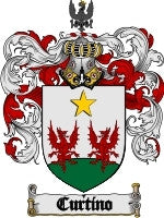 Curtino coat of arms family crest download