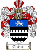 Curur coat of arms family crest download