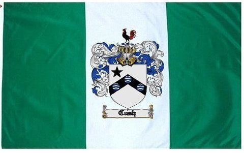 Cush family crest coat of arms flag