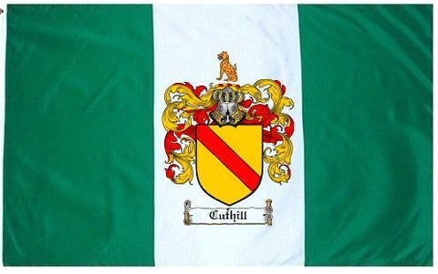 Cuthill family crest coat of arms flag
