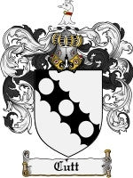 Cutt coat of arms family crest download