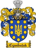 Cymbalak coat of arms family crest download