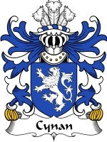 Cynan coat of arms family crest download