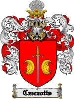 Czeczotts coat of arms family crest download