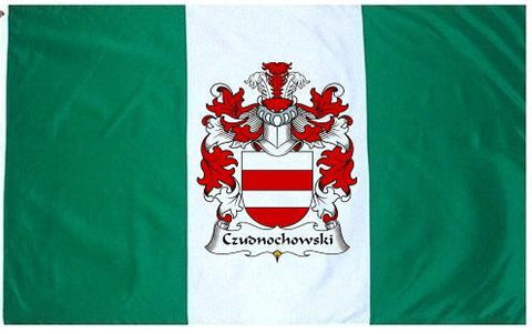 Czudnochowski family crest coat of arms flag
