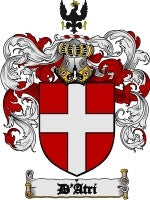 D'Atri coat of arms family crest download