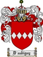 D'Aubigny coat of arms family crest download