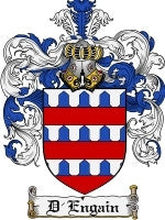 D'Engain coat of arms family crest download