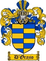 D'Orazio coat of arms family crest download