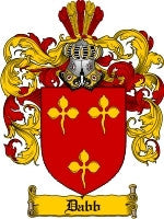 Dabb coat of arms family crest download