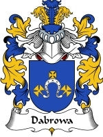 Dabrowa coat of arms family crest download