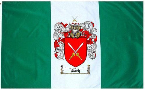 Dach family crest coat of arms flag