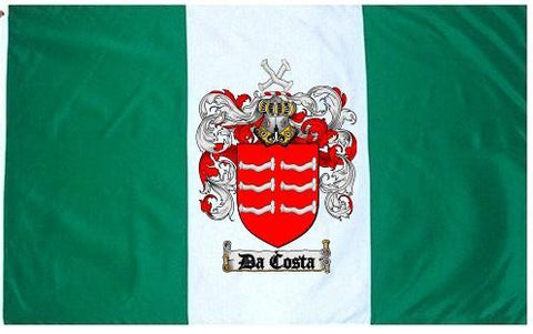 Dacosta family crest coat of arms flag