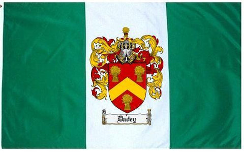 Dadey family crest coat of arms flag