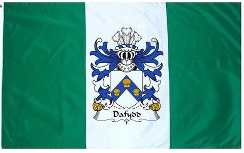 Dafydd family crest coat of arms flag