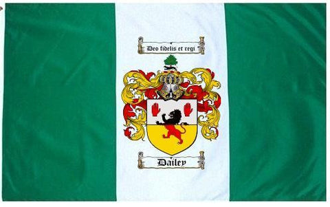 Dailey family crest coat of arms flag