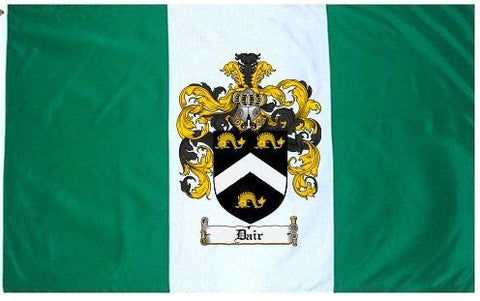Dair family crest coat of arms flag