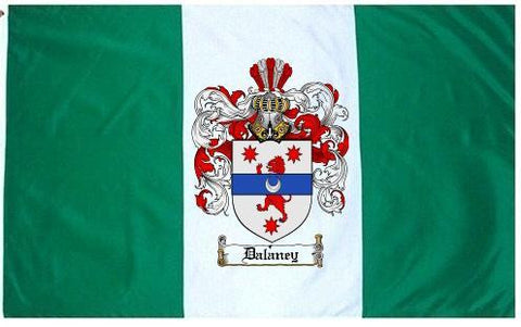 Dalaney family crest coat of arms flag