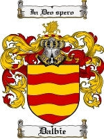 Dalbie coat of arms family crest download