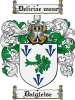 Dalgleise coat of arms family crest download