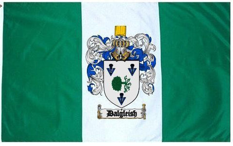 Dalgleish family crest coat of arms flag
