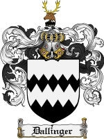 Dallinger coat of arms family crest download