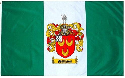 Dallison family crest coat of arms flag