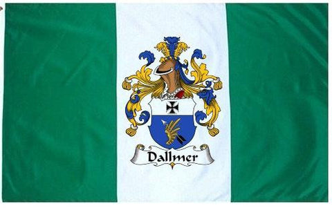 Dallmer family crest coat of arms flag
