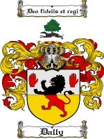 Dally coat of arms family crest download