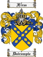 Dalremple coat of arms family crest download
