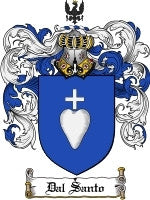 Dalsanto coat of arms family crest download