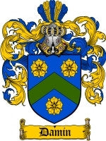 Damin coat of arms family crest download