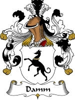 Damm coat of arms family crest download