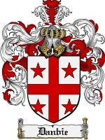 Danbie coat of arms family crest download