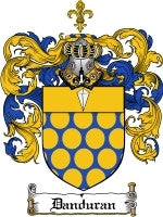Danduran coat of arms family crest download