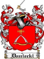 Daniecki coat of arms family crest download
