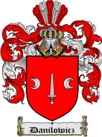 Danilowicz coat of arms family crest download