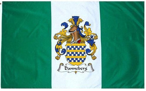 Danneberg family crest coat of arms flag