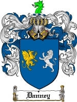 Danney coat of arms family crest download