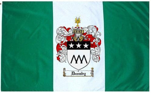 Dansby family crest coat of arms flag