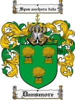 Dansmore coat of arms family crest download