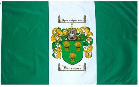 Dansmore family crest coat of arms flag