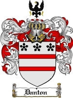 Danton coat of arms family crest download
