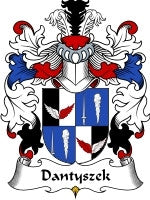 Dantyszek coat of arms family crest download