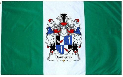 Dantyszek family crest coat of arms flag